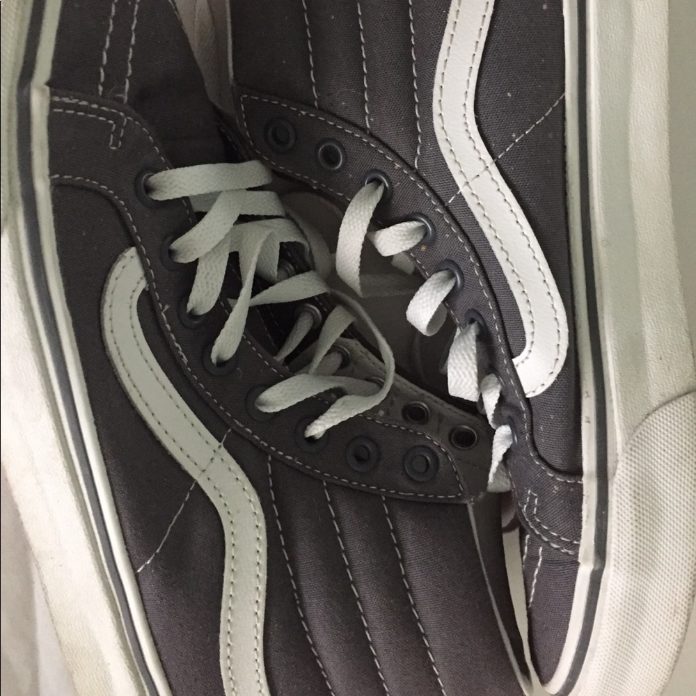 Grey vans